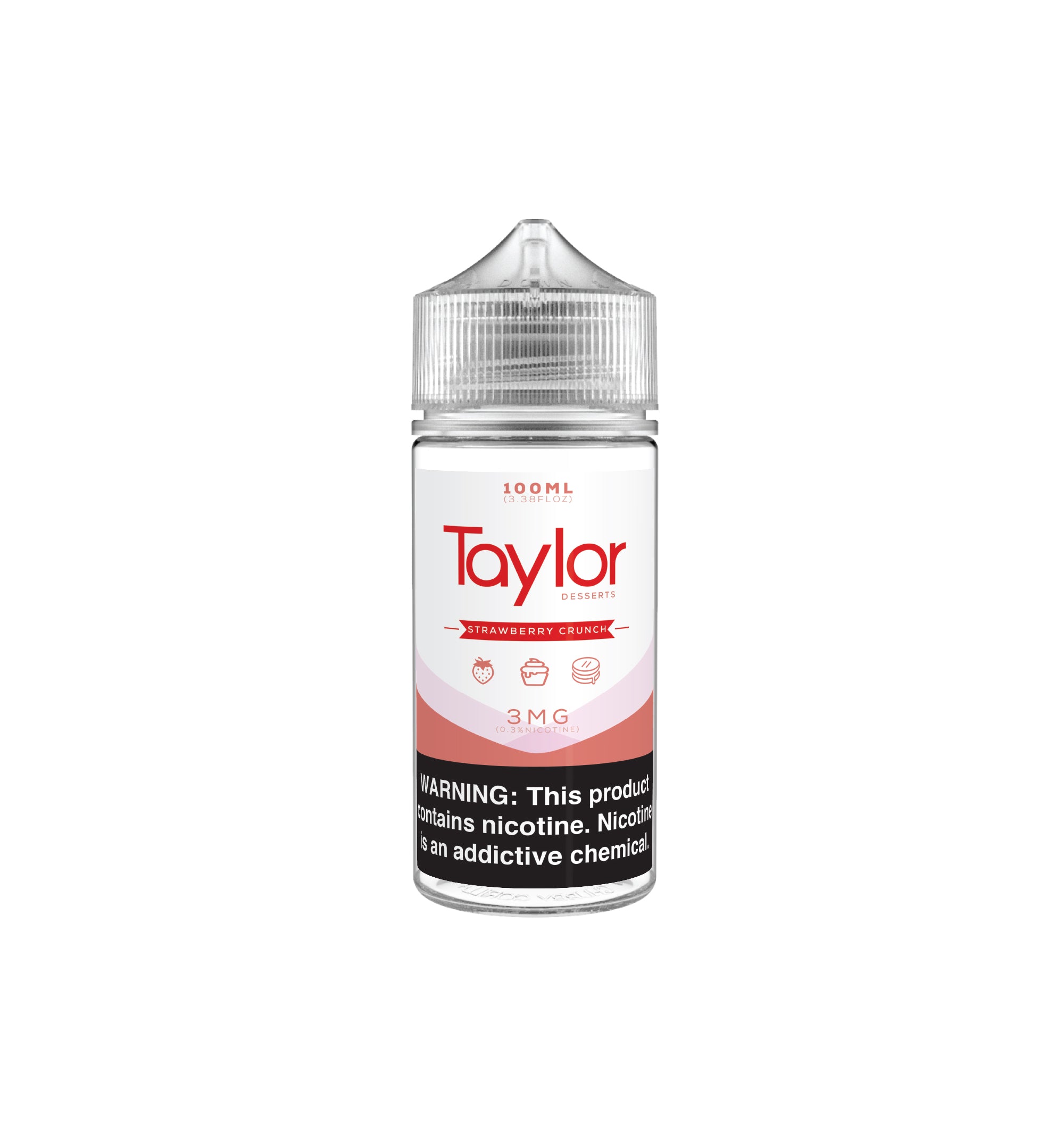 Strawberry Crunch 100ml - Taylor Desserts Strawberry Crunch 100ml - Taylor Desserts